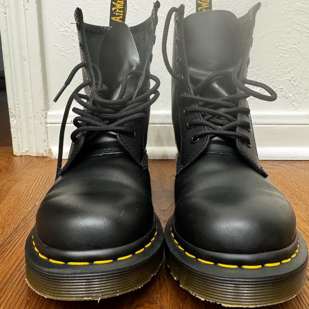 Dr. Martens Black Combat Boots